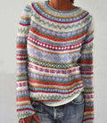 Jessie | Farverig vintage sweater