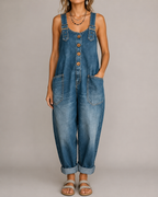 Sanne | Denim Overall