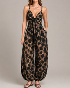 Constance | Jumpsuit med Leopardprint