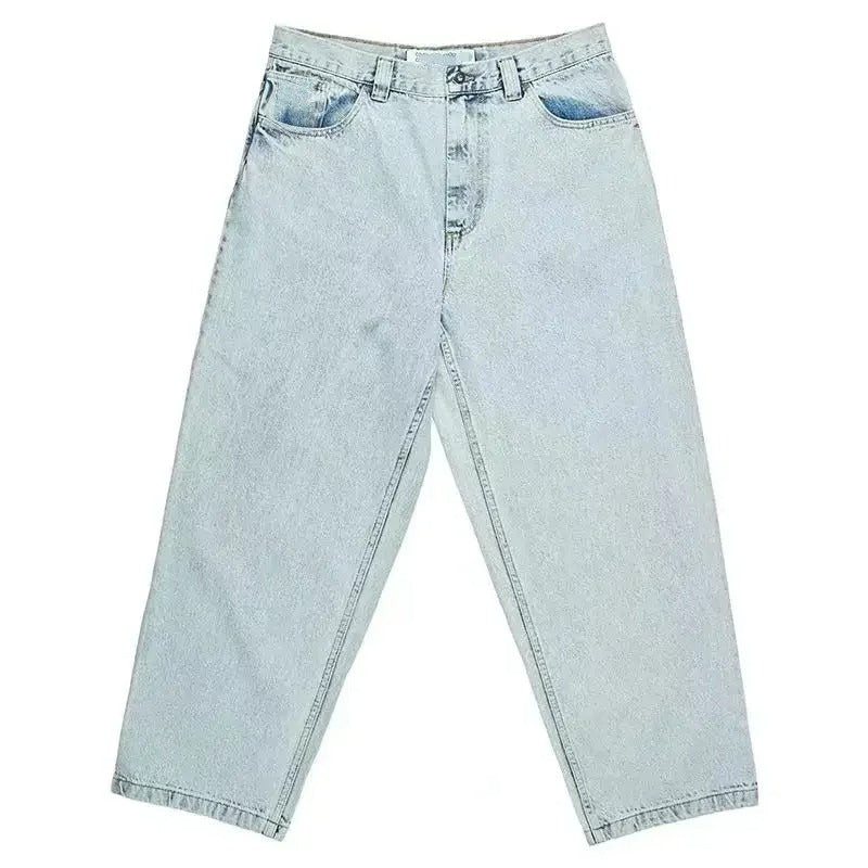 Bram | Wide Oversized Baggy Jeans i Skater-stil
