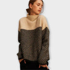 Roberta™ - Blød rullekravesweater