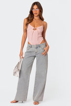 LALUNA® | BOW TIE-JEANS
