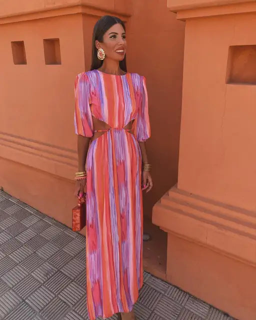 Roos | Elegant kjole med åben ryg