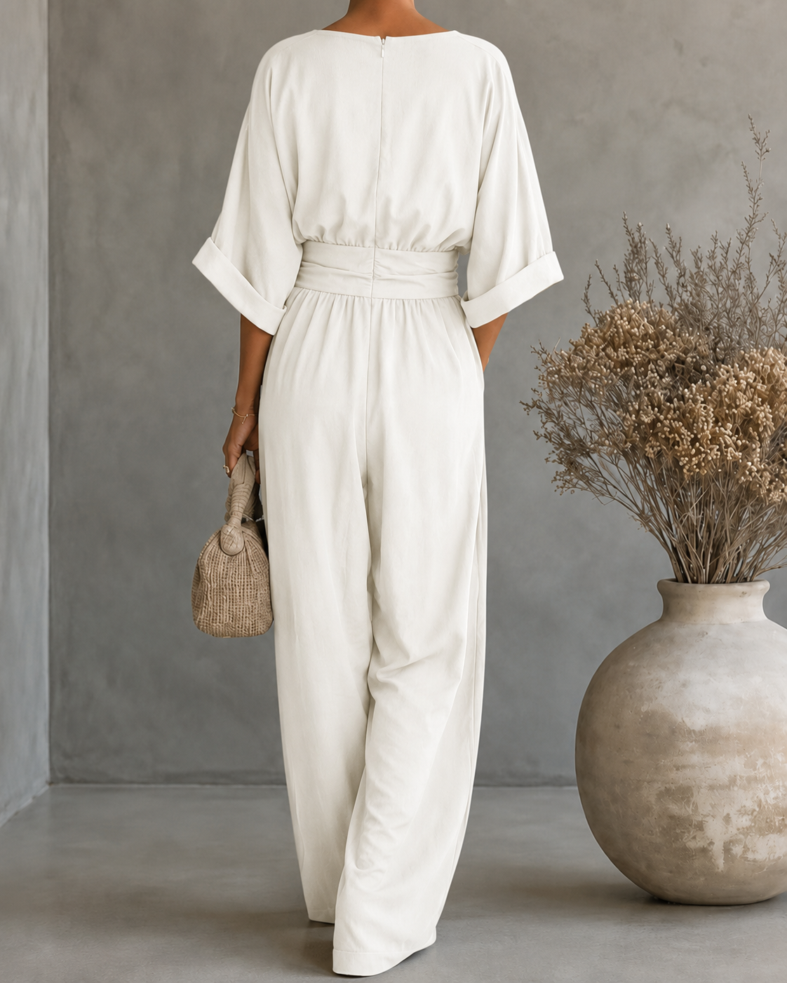 Frida | Elegant Flydende Jumpsuit