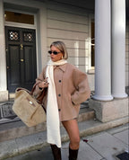 LALUNA® | TRENDY OVERSIZED ULDJAKKE