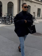 LALUNA® | TRENDY OVERSIZED ULDJAKKE