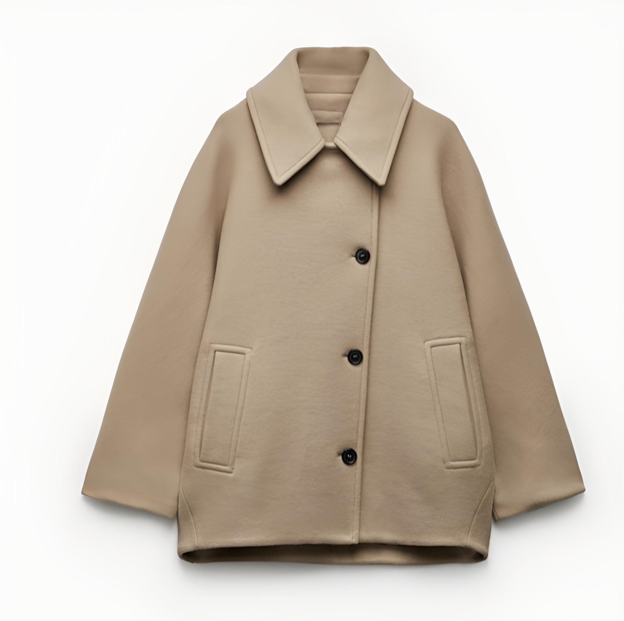 LALUNA® | TRENDY OVERSIZED ULDJAKKE