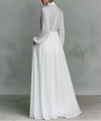 Alessia ∙ Maxi minimalistisk kjole