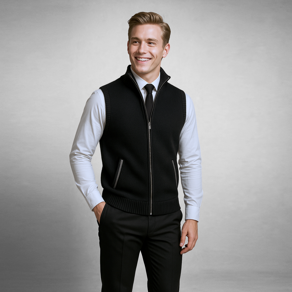 Laluna® | Vol-Zip Sweatervest