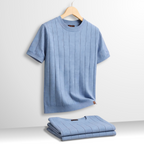 Laluna® | Lækker Ribstrikket T-shirt