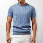 Laluna® | Lækker Ribstrikket T-shirt