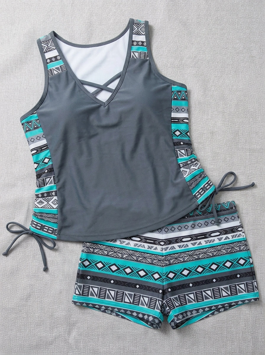 Fleur | Flydende, Slank Tankini