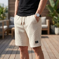 Korte shorts til mænd | Komfortable sommershorts med elastisk talje | 1+1 GRATIS