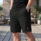 Korte shorts til mænd | Komfortable sommershorts med elastisk talje | 1+1 GRATIS