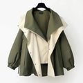 Emma | Moderne Tosfarvet Trenchcoat