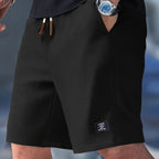Korte shorts til mænd | Komfortable sommershorts med elastisk talje | 1+1 GRATIS