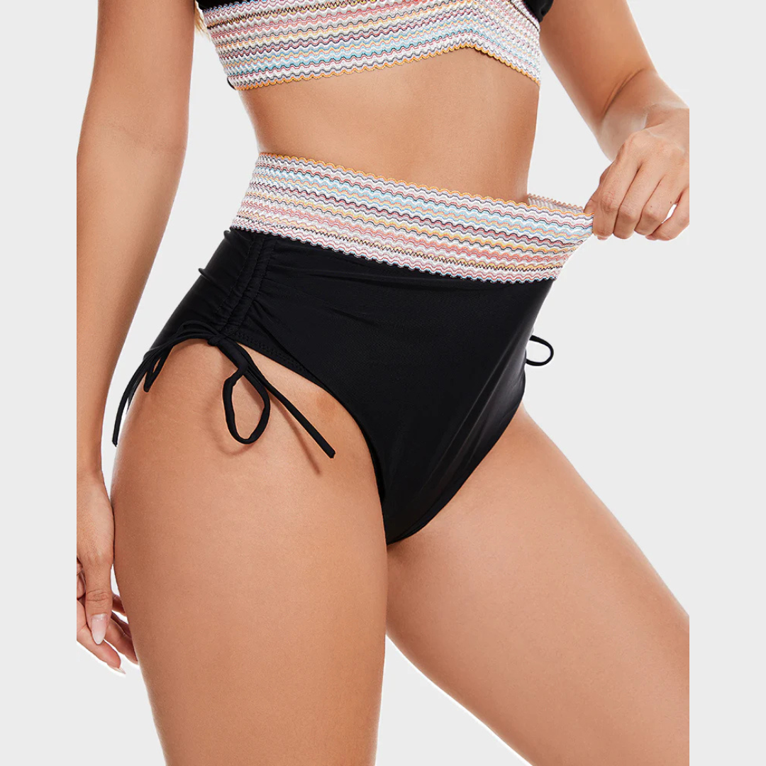 Iris - Højtaljet Bikinisæt Køb 1 Få 1 Gratis
