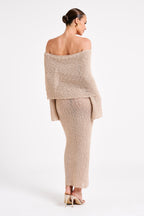 LALUNA® | OFF-SHOULDER MAXIKJOLE