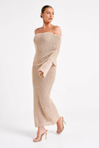 LALUNA® | OFF-SHOULDER MAXIKJOLE