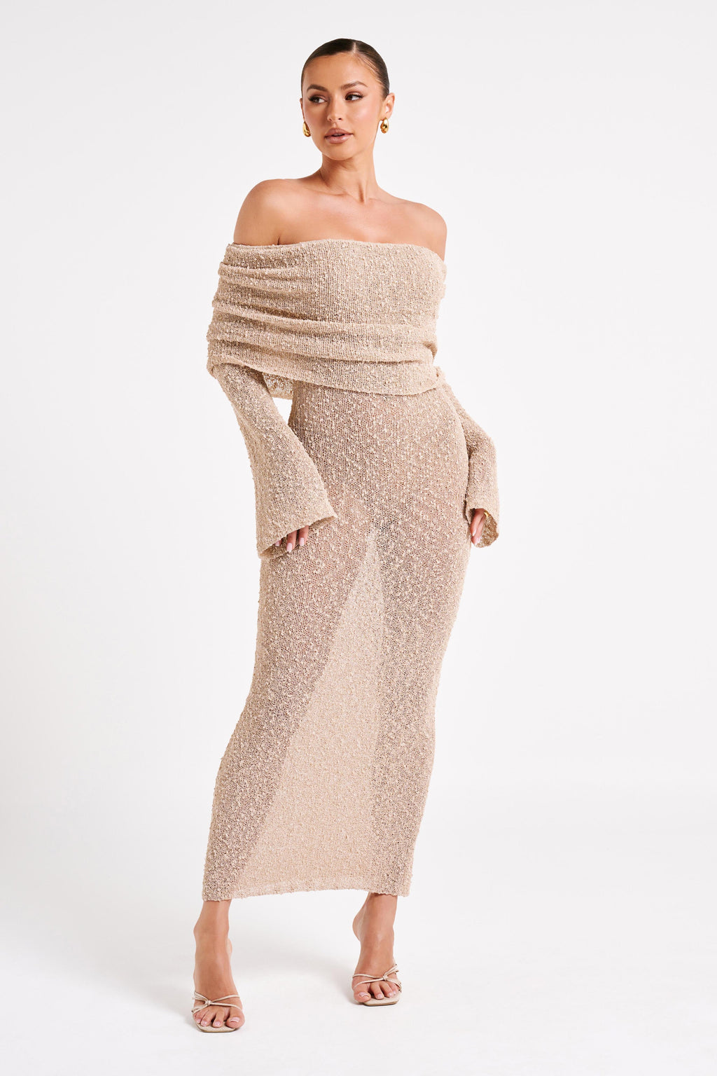 LALUNA® | OFF-SHOULDER MAXIKJOLE