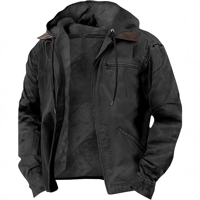 Bram | Vest med lynlås og hætte