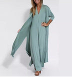 Sara | Moderigtig Sommerkjole med Cardigan