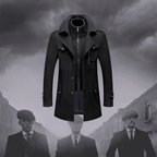 Laluna® | Stilfuld Peaky Blinders Vinterjakke
