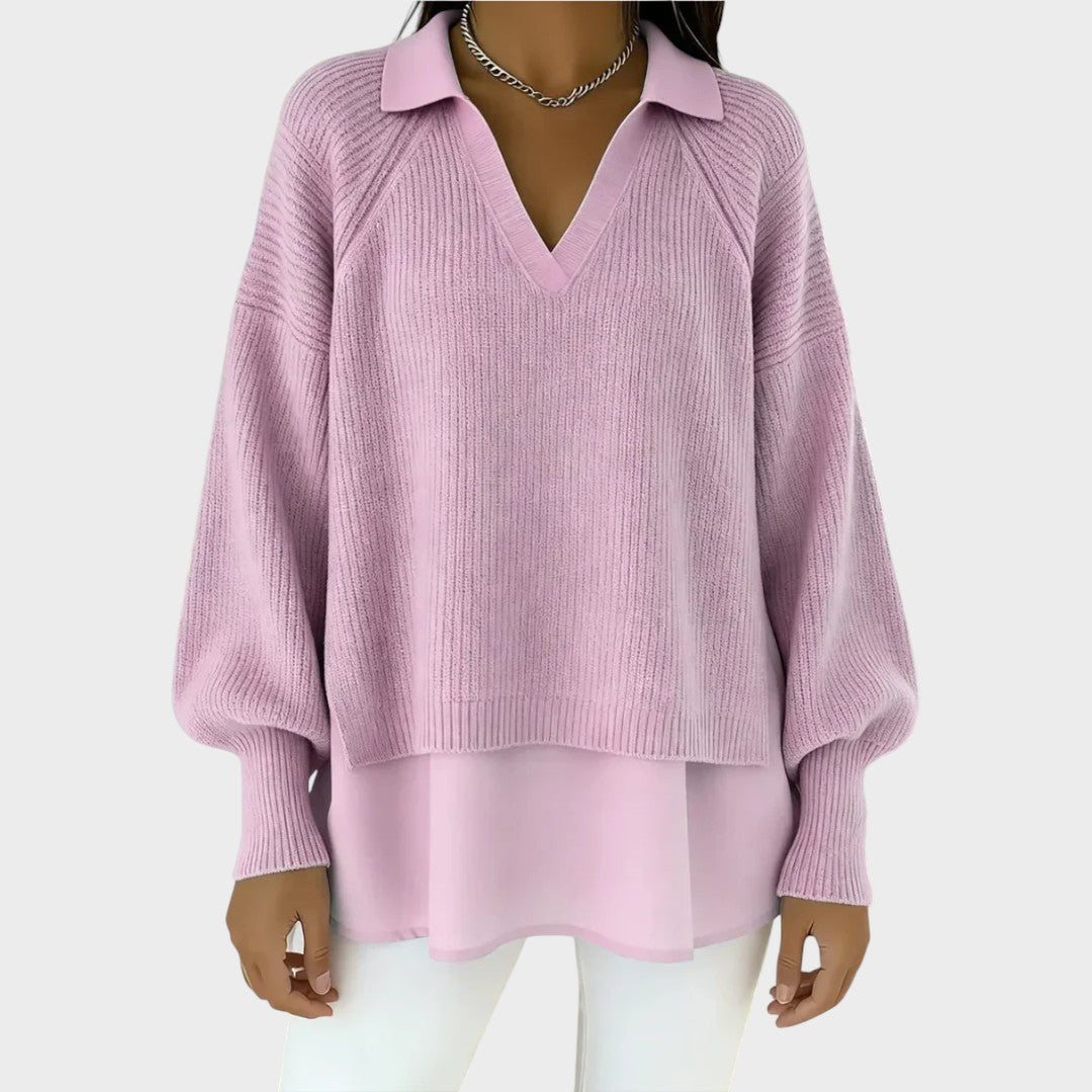 Shylin™ – Elegant afslappet striktrøje