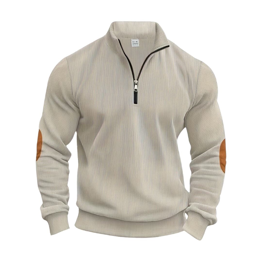 Sven | Stilfuld halvlynet sweater