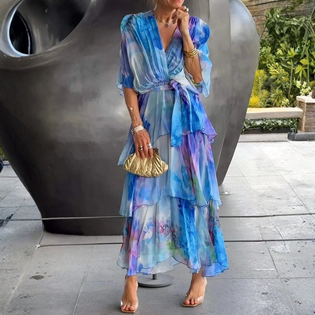 Sophie | Elegant Chiffon Kjole