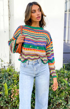 Julia | COLOR POP-SWEATER