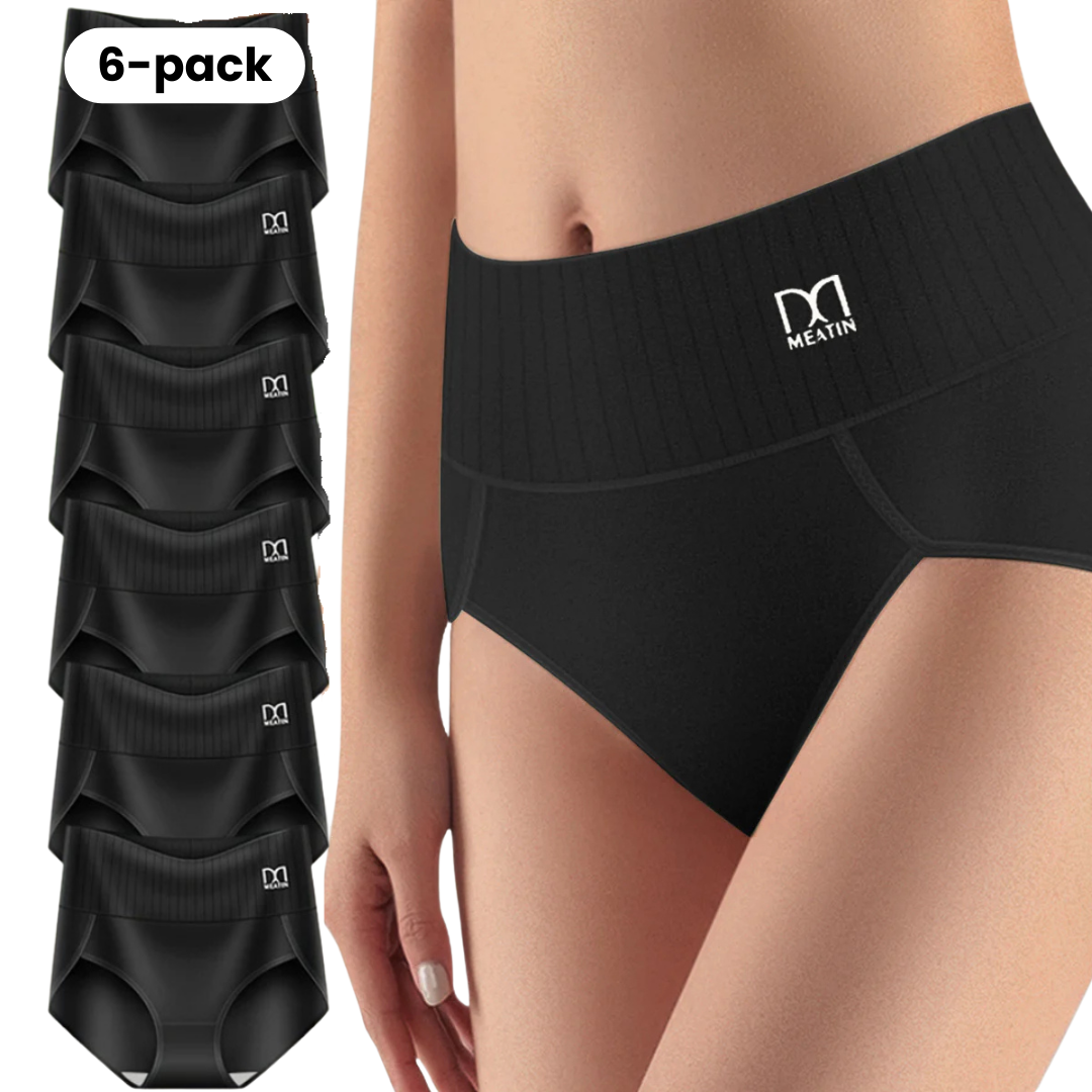 Lisa | Shaplex™ Pakke med 6 Formende Trusser med Høj Talje