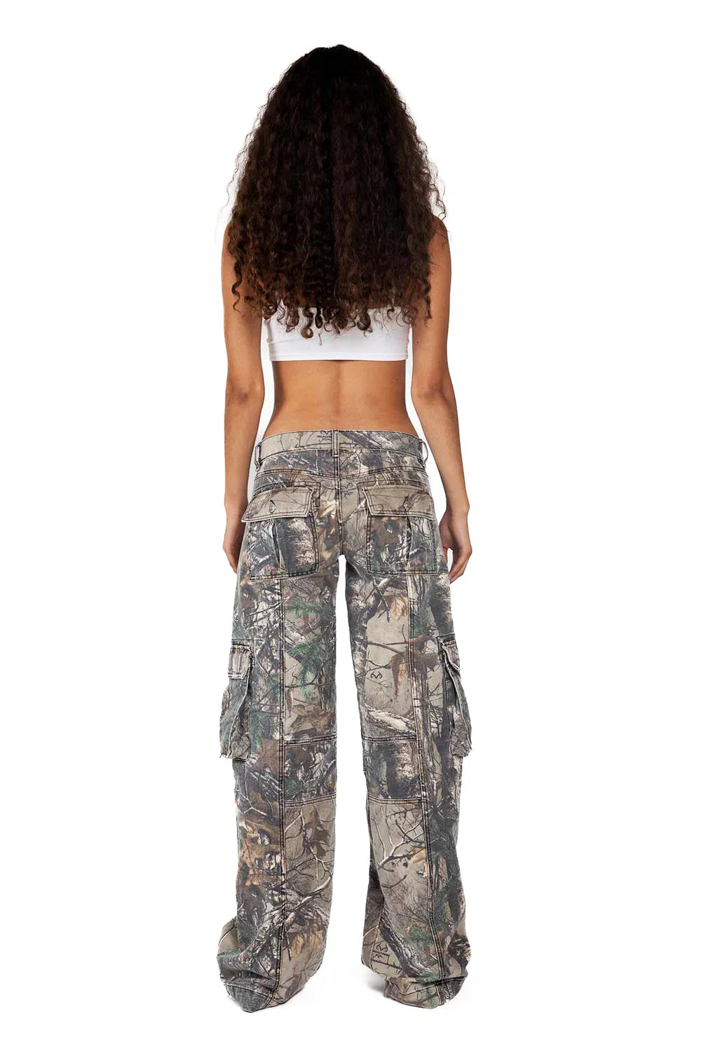 Camo-cargo-bukser