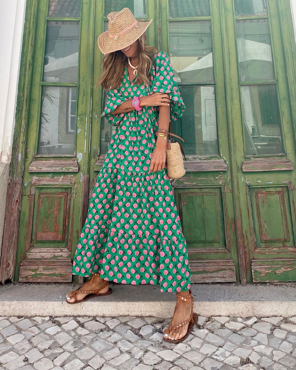 Fleur | Boheme maxi kjole