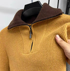 LALUNA® | RIBSTRIK BLUSE MED LYNLÅS