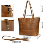 LALUNA® | VINTAGE LÆDERHANDTASKE