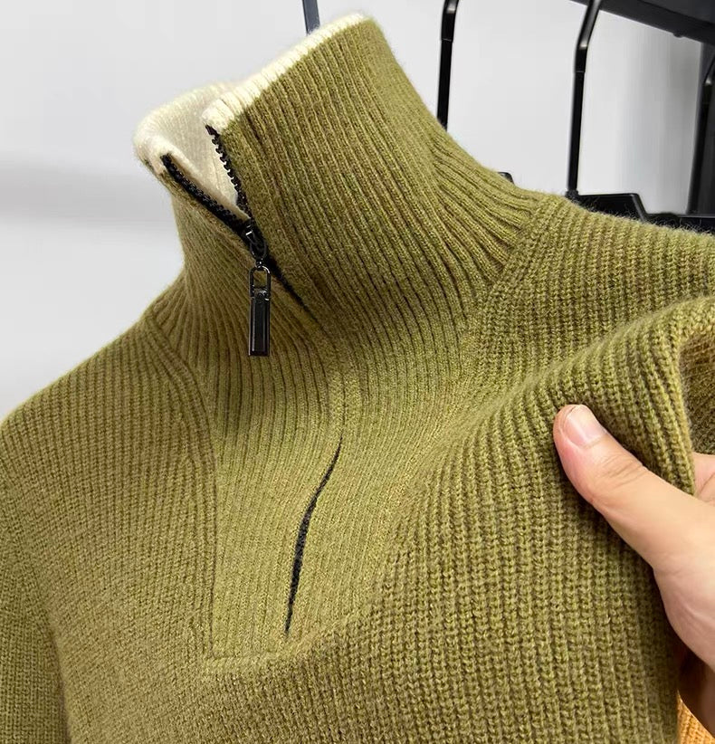 LALUNA® | RIBSTRIK BLUSE MED LYNLÅS