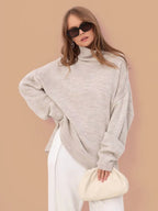Tessa | Oversized Sweater med Slids