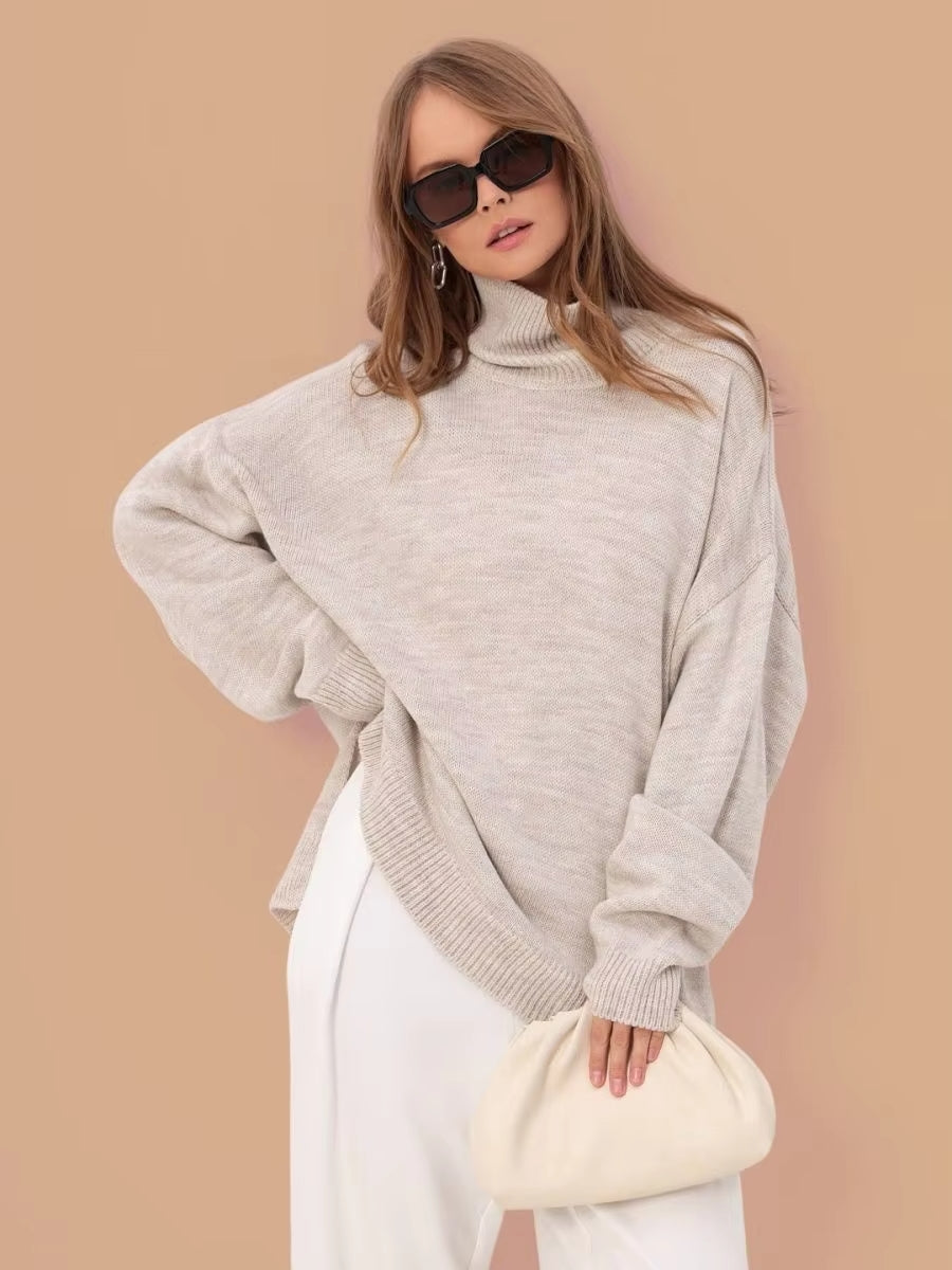 Tessa | Oversized Sweater med Slids