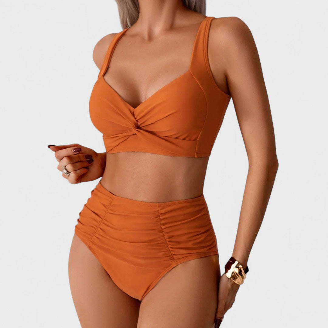 Marta - Bikini med flæser