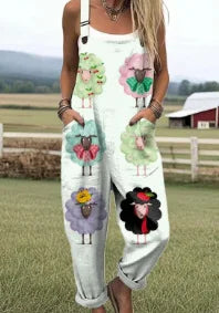 Fendy™ – Kunstnerisk Jumpsuit