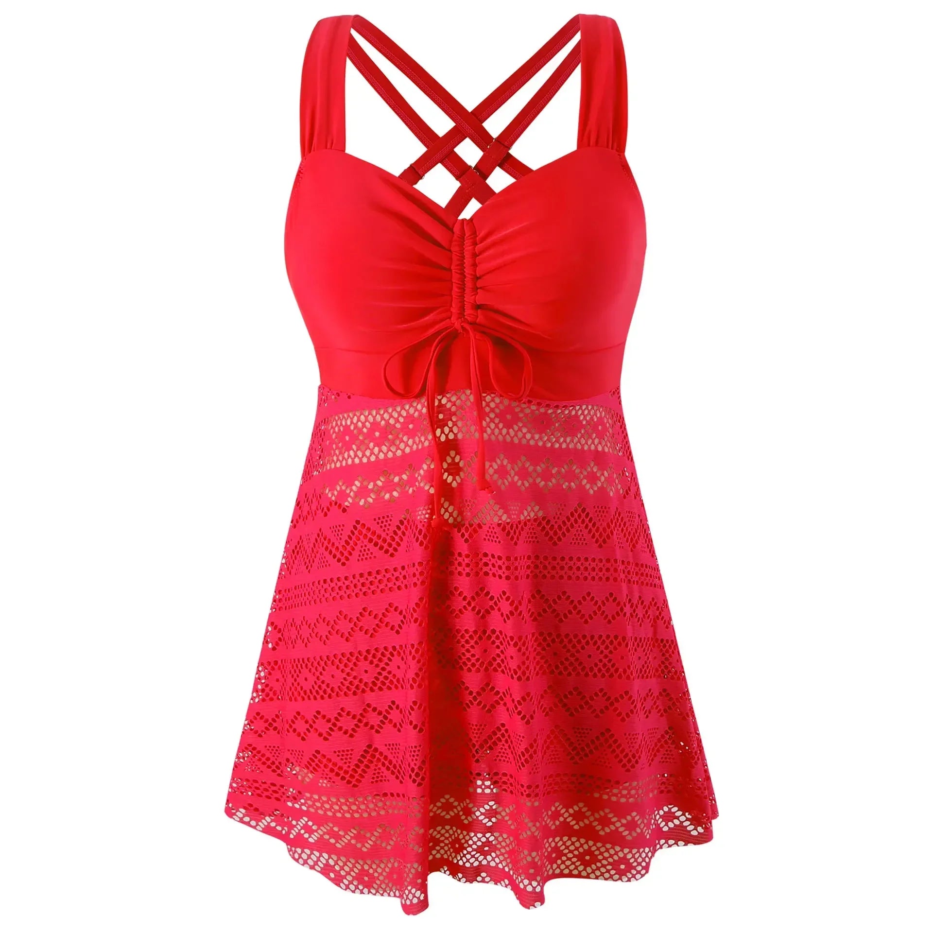 Anouk | Premium Blonde Halter Badedragt