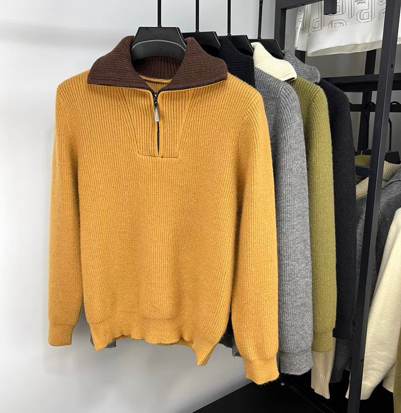 LALUNA® | RIBSTRIK BLUSE MED LYNLÅS