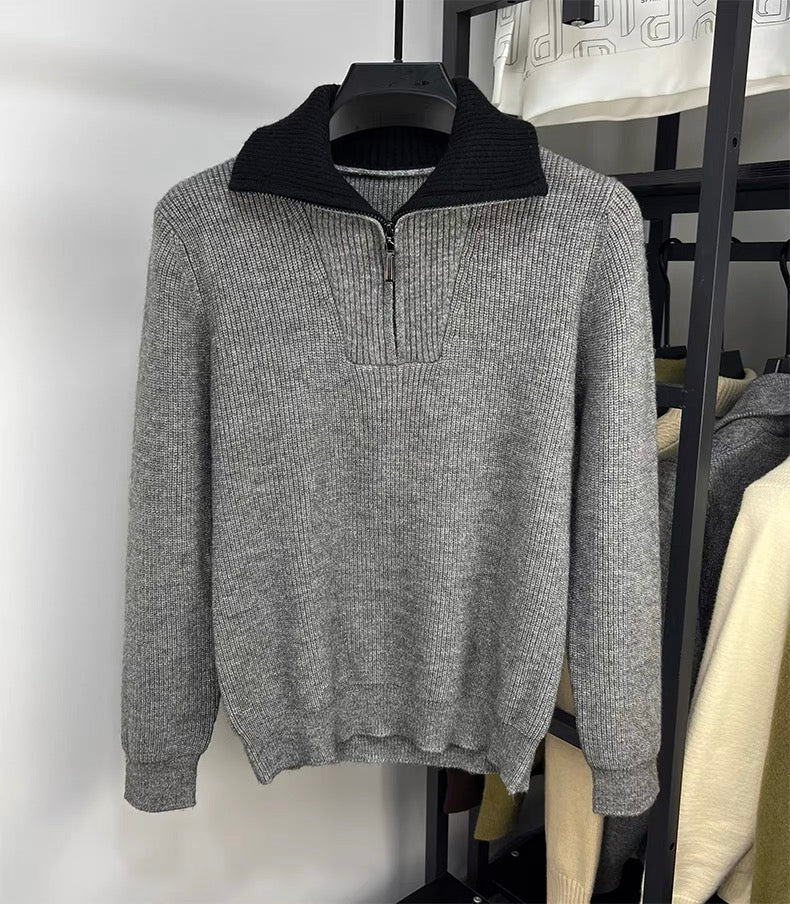 LALUNA® | RIBSTRIK BLUSE MED LYNLÅS