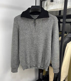 LALUNA® | RIBSTRIK BLUSE MED LYNLÅS