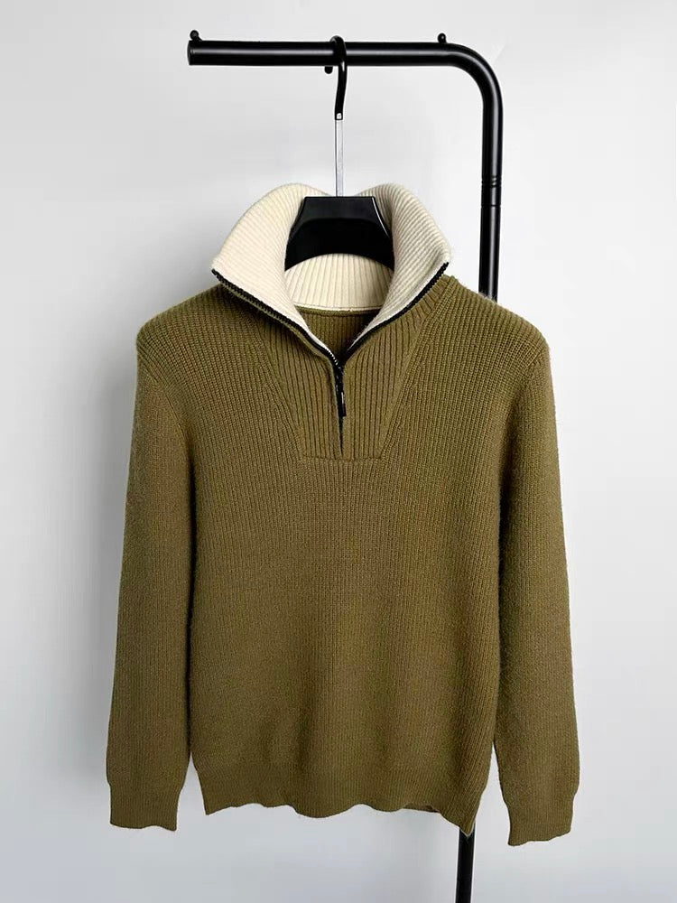 LALUNA® | RIBSTRIK BLUSE MED LYNLÅS
