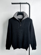 LALUNA® | RIBSTRIK BLUSE MED LYNLÅS