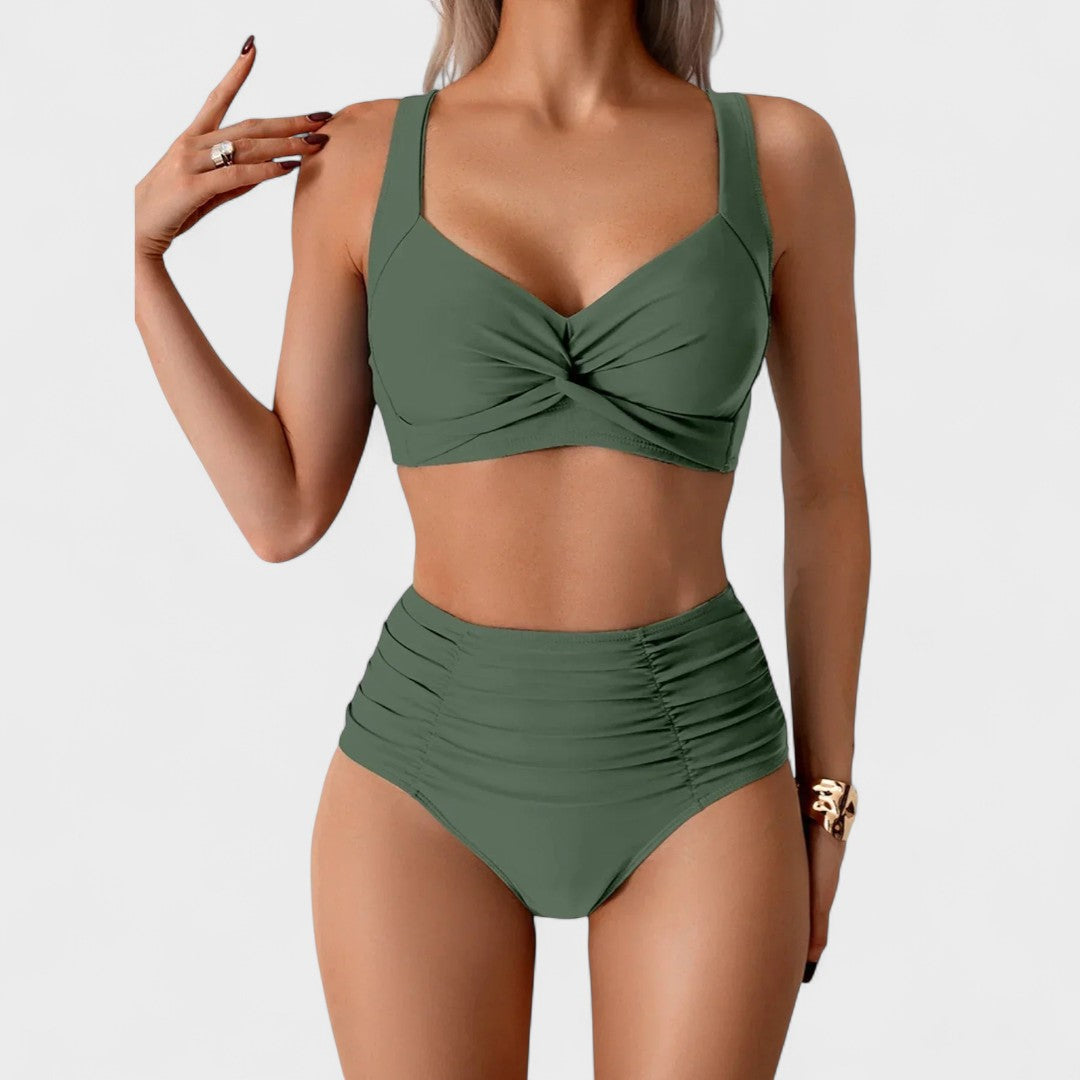 Marta - Bikini med flæser