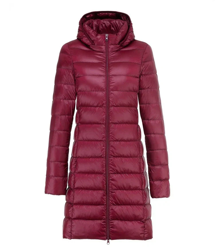 Laluna® | Trendy Lang Vinterjakke