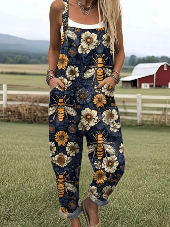 Fendy™ – Kunstnerisk Jumpsuit